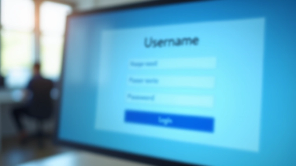 Anmeldemaske des ELSTER-Portals mit Benutzerdaten-Eingabefeldern auf dem Monitor