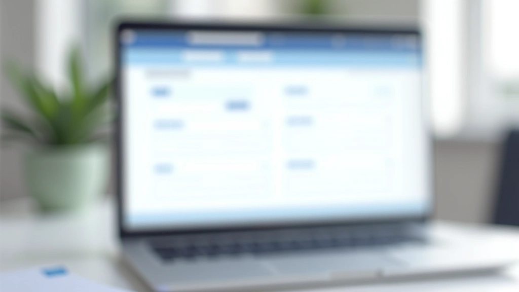 Laptop-Bildschirm mit geöffnetem ELSTER-Formular und verschiedenen Eingabefeldern für Steuerdaten